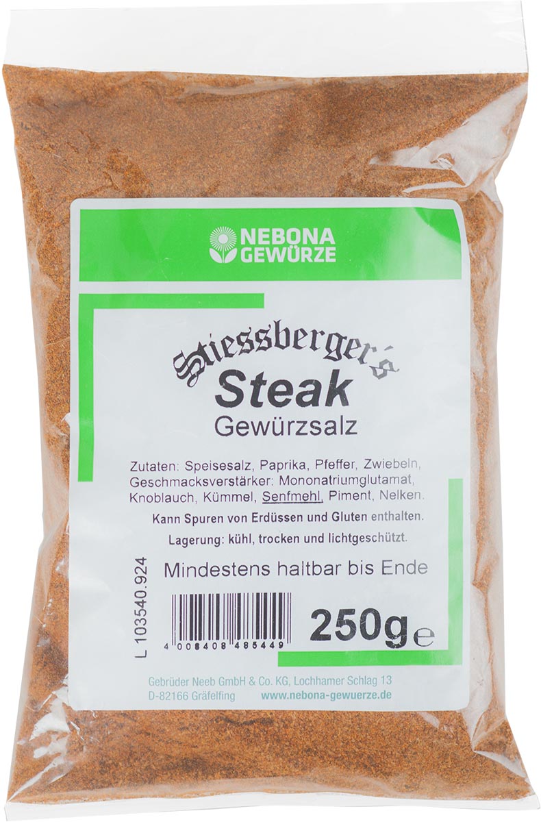 Stiessberger`s Steak Gewürzsalz 500g Vorteilspack