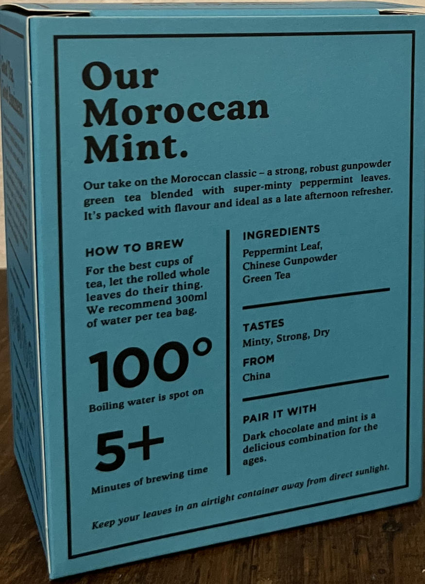 Moroccan Mint  - Grüntee mit Pfefferminz