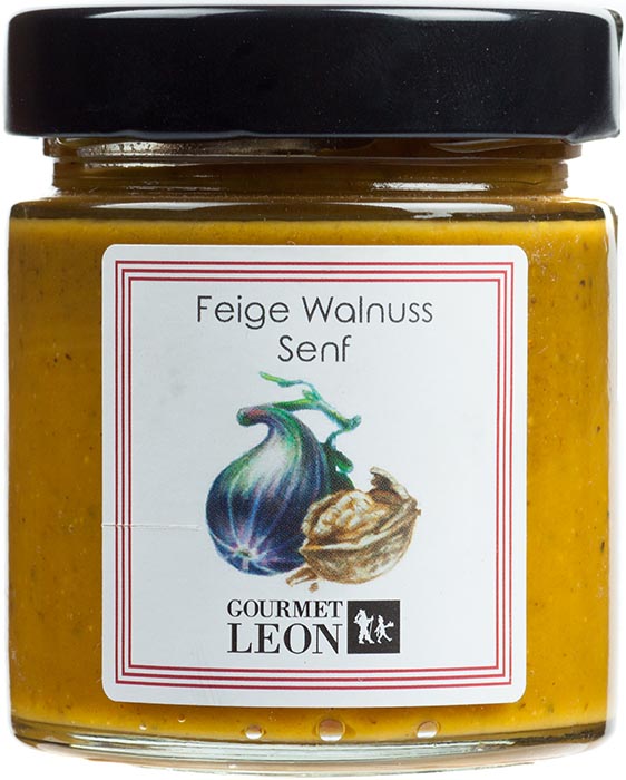 Gourmet Leon Feigen Walnuss Senf
