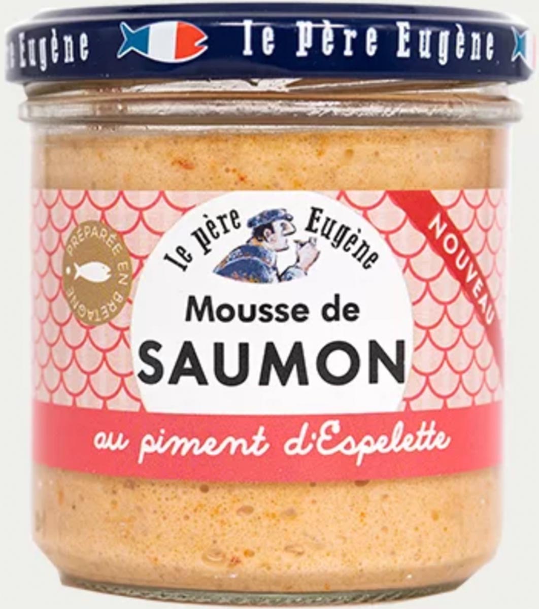 Lachsmousse mit Piment d `Espelette