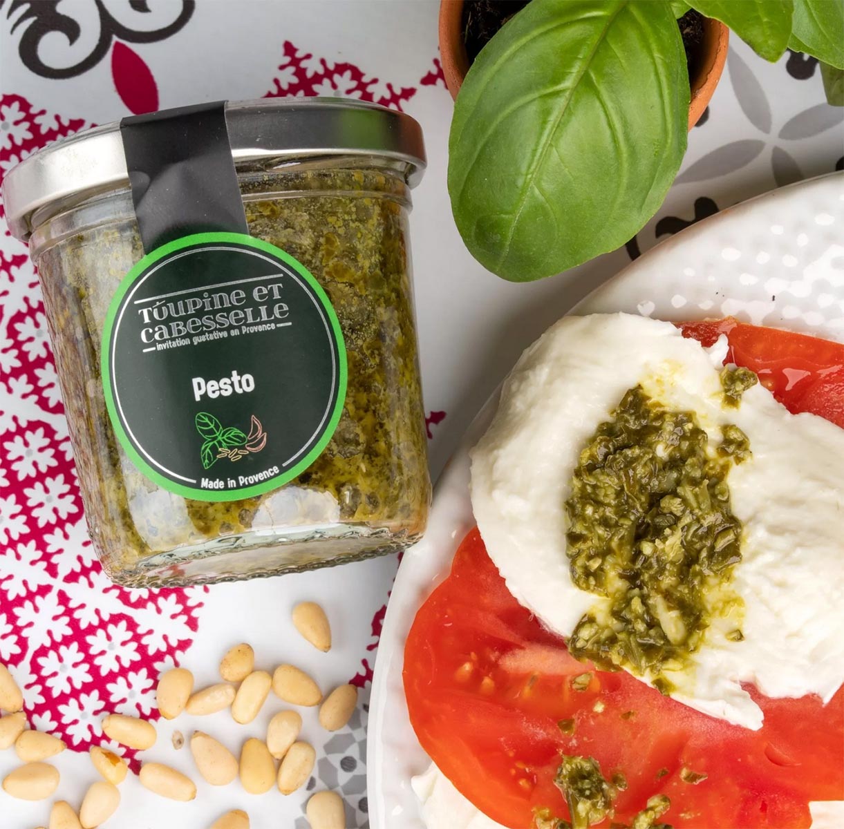  Basilikum-Olivenöl-Pesto