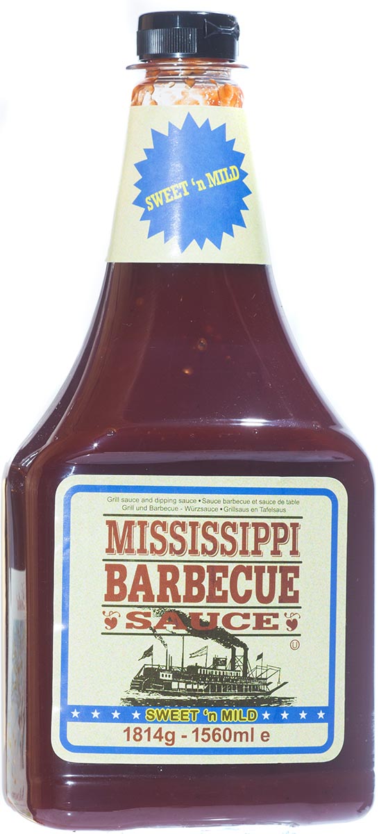 Mississippi Barbeque Sauce Sweet `n Mild, 1814g