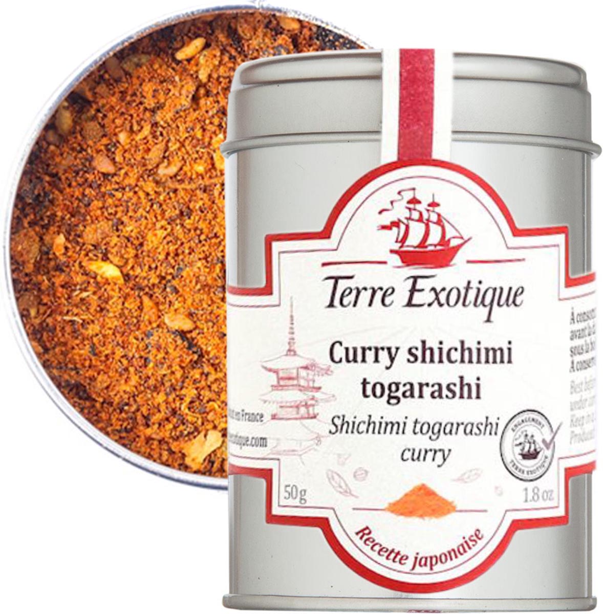 Terre Exotique Curry shichimi togarashi